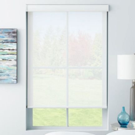 Cortina roller sun screen blanco
